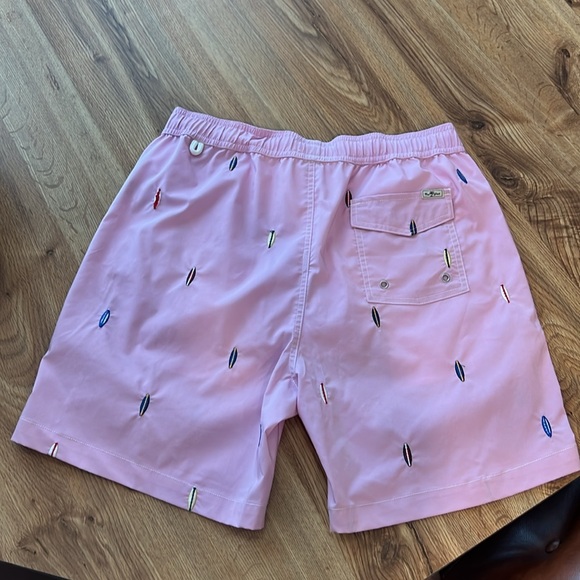 True Grit Peddleout Drawstring Board Short Swim Trunks - Picture 2 of 4